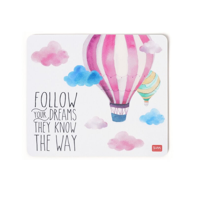 MOUSE PAD LEGAMI FOLLOW YOUR DREAMS