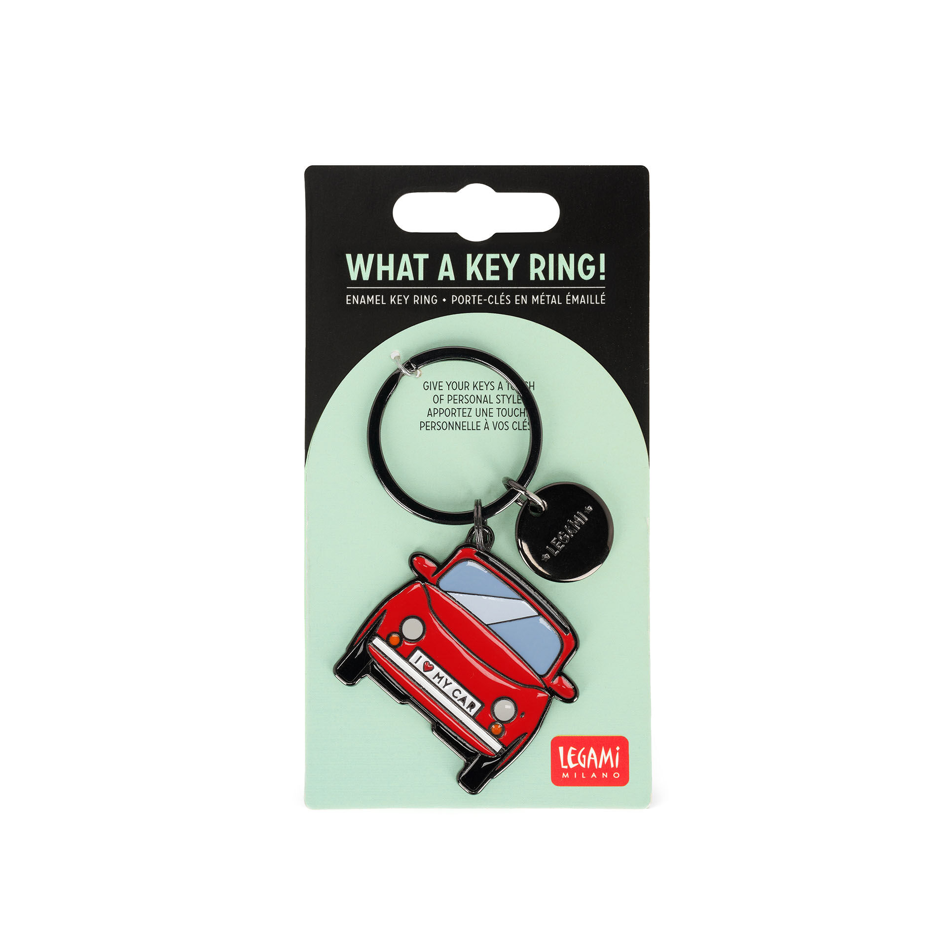 ΜΠΡΕΛΟΚ LEGAMI WHAT A KEY RING - CAR ΜΠΡΕΛΟΚ LEGAMI WHAT A KEY RING - CAR