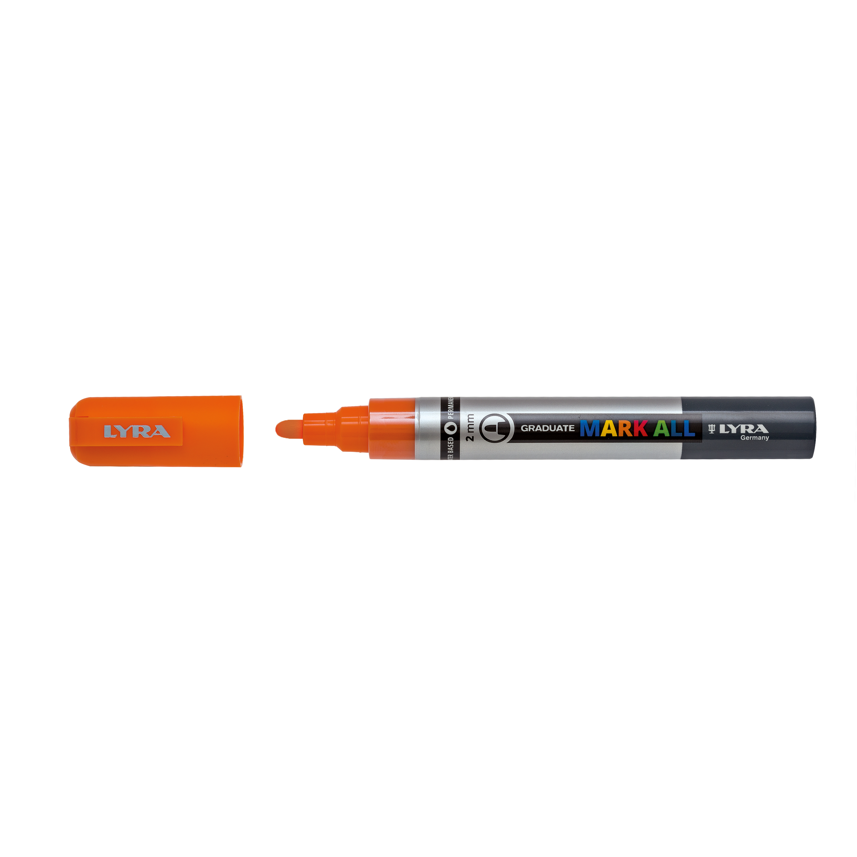 LYRA GRADUATE MARK ALL ΜΑΡΚΑΔΟΡΟΙ 2mm ORANGE