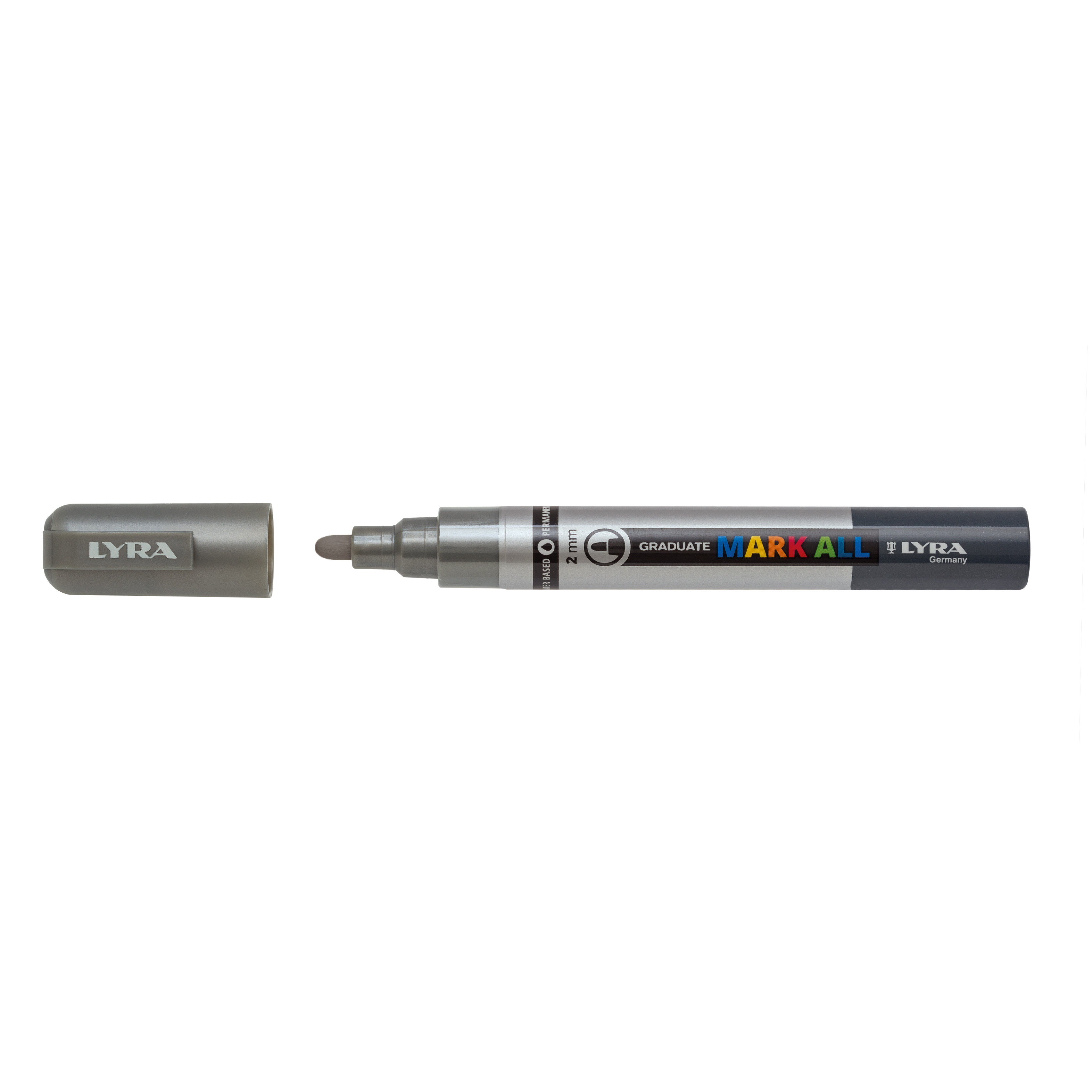 LYRA GRADUATE MARK ALL ΜΑΡΚΑΔΟΡΟΙ 2mm SILVER
