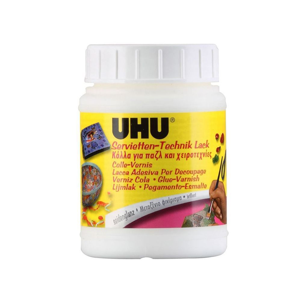 UHU ΚΟΛΛΑ & ΒΕΡΝΙΚΙ ΠΑΖΛ 150ml/158g UHU ΚΟΛΛΑ & ΒΕΡΝΙΚΙ ΠΑΖΛ 150ml/158g