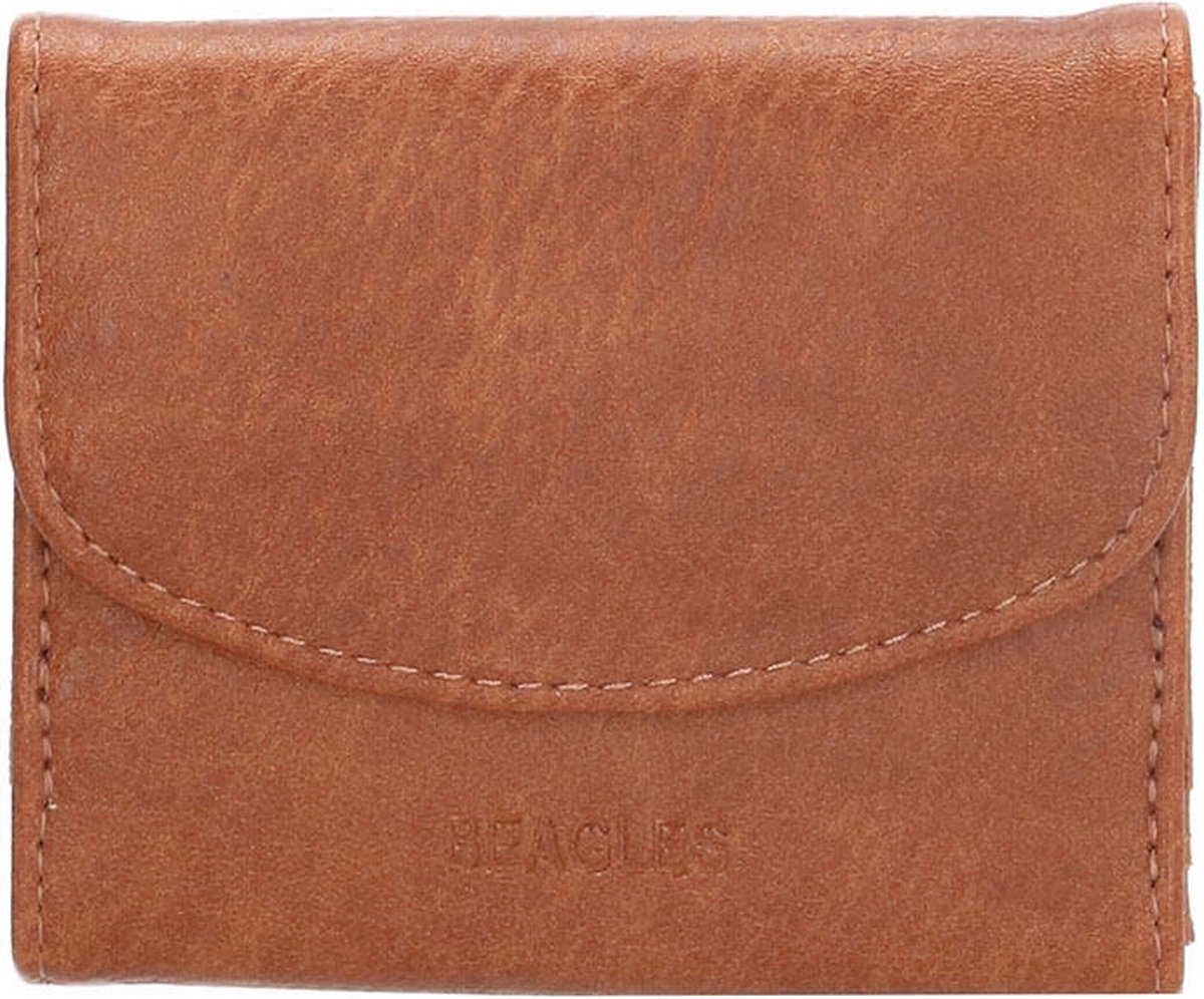 BEAGLES COMPACT WALLET REBELLE COGNAC BEAGLES COMPACT WALLET REBELLE COGNAC