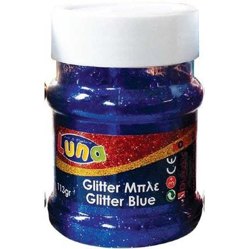 LUNA GLITTER ΜΠΛΕ ΣΚΟΝΗ 113Gr