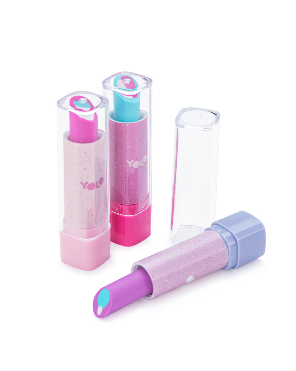 YOLO ΑΡΩΜΑΤΙΚΕΣ ΓΟΜΕΣ LIPSTICK 3τμχ.