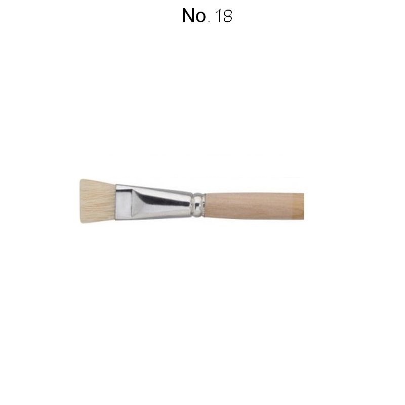Groovy Πινέλο Ζωγραφικής Πλακέ 22εκ. No18