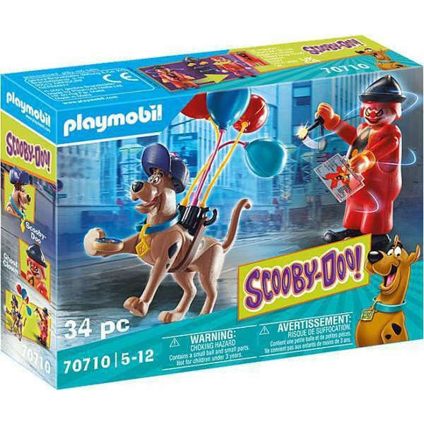 PLAYMOBIL SCOOBYN DOO ΠΕΡΙΠΕΤΕΙΑ ΜΕ ΤΟΝ GHOST CLOWN
