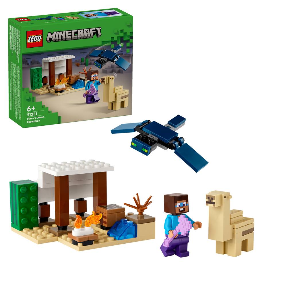 LEGO MINECRAFT  STEVE’S DESERT EXPEDITION