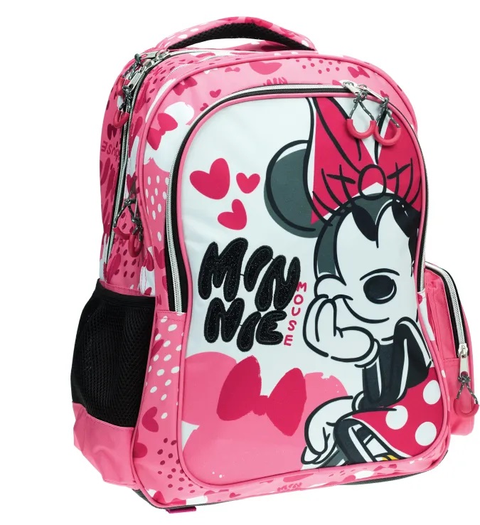 GIM ΣΑΚΙΔΙΟ ΠΛΑΤΗΣ ΟΒΑΛ MINNIE BOW