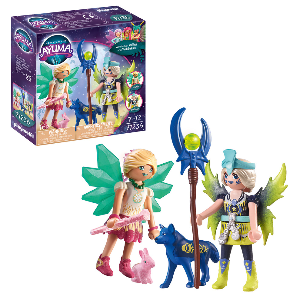 CRYSTAL ΚΑΙ MOON FAIRY ΜΕ ΜΑΓΙΚΑ ΖΩΑΚΙΑ 71236 CRYSTAL ΚΑΙ MOON FAIRY ΜΕ ΜΑΓΙΚΑ ΖΩΑΚΙΑ 71236
