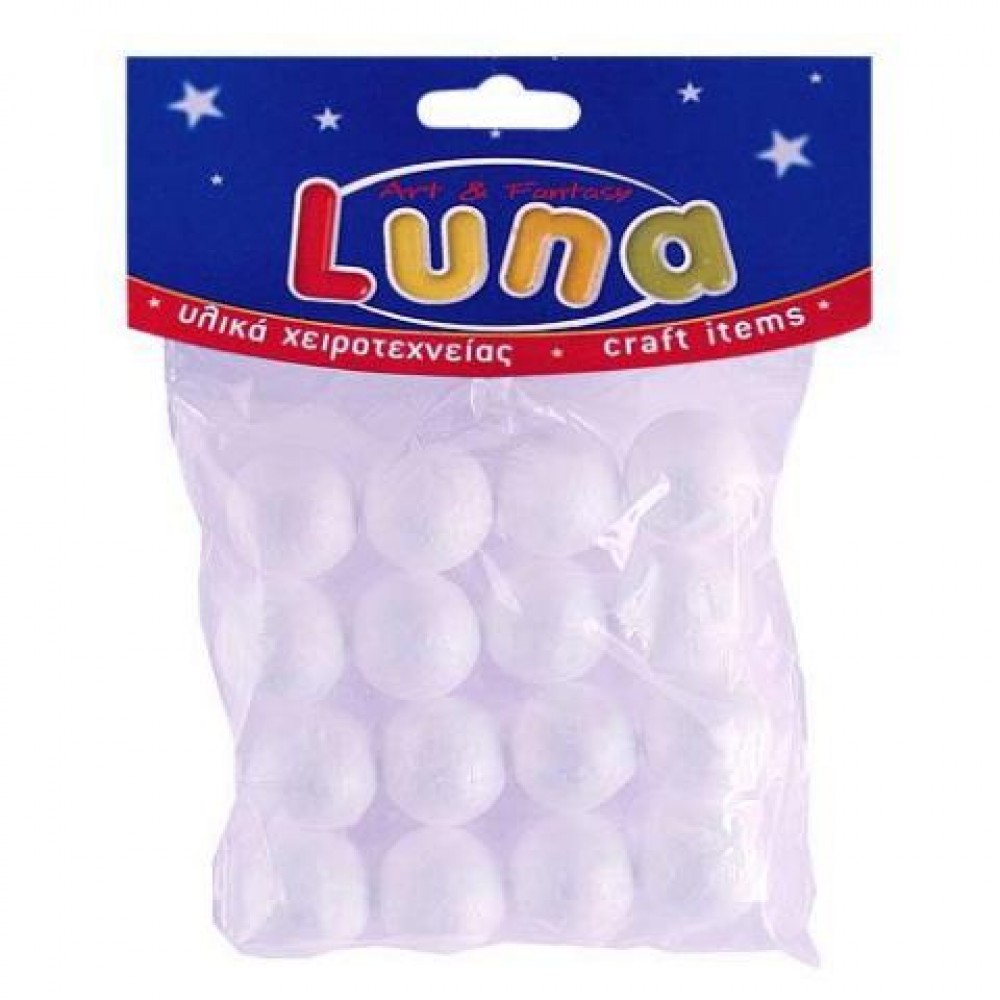 ΜΠΑΛΕΣ ΦΕΛΙΖΟΛ ΑΣΠΡΕΣ 25mm 16ΤΕΜ