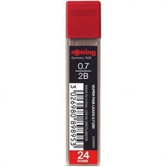 ROTRING ΜΥΤΕΣ SUPER FINE 0.7MM 2B 24τμχ. ROTRING ΜΥΤΕΣ SUPER FINE 0.7MM 2B 24τμχ.