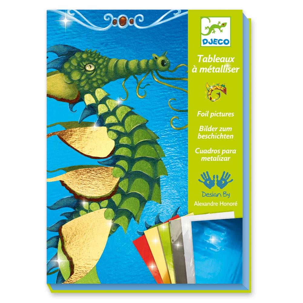 DJECO ΜΕΤΑΛΛΙΚΑ ΦΥΛΛΑ "ΔΡΑΚΟΙ"