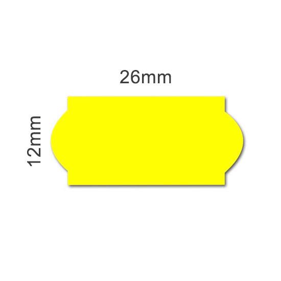 ΕΤΙΚΕΤΕΣ ΕΤΙΚΕΤΟΓΡΑΦΟΥ 26x12mm ΚΙΤΡΙΝΕΣ ΕΤΙΚΕΤΕΣ ΕΤΙΚΕΤΟΓΡΑΦΟΥ 26x12mm ΚΙΤΡΙΝΕΣ