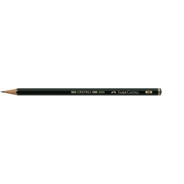ΜΟΛΥΒΙ  FABER CASTELL 9000 HB ΓΙΑ ΣΧΕΔΙΟ 119000