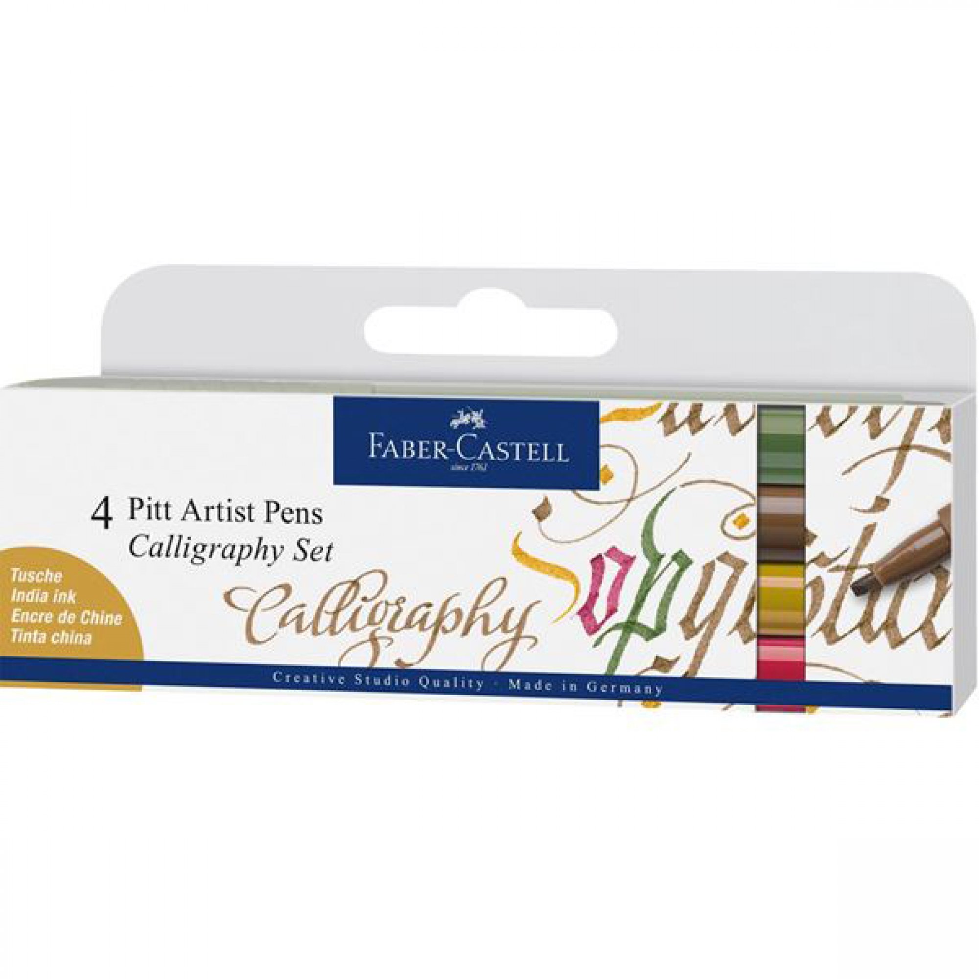 FABER CASTELL PITT ARTIST PENS CALLIGRAPHY SET 4ΤΜΧ 167505