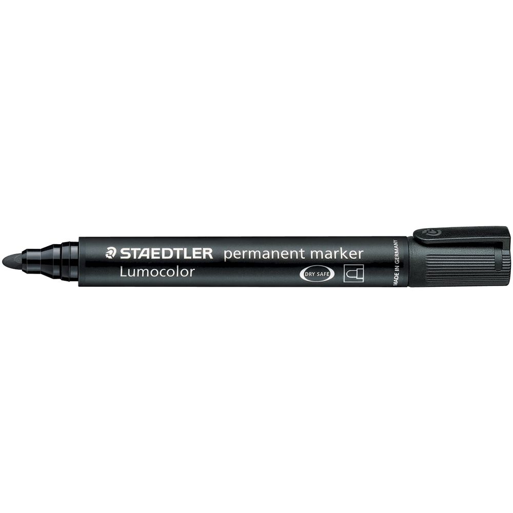 ΜΑΡΚΑΔΟΡΟΣ STAEDTLER 352 ΑΝΕΞΙΤΗΛΟΣ ΜΕ ΣΤΡΟΓΓΥΛΗ ΜΥΤΗ ΜΑΥΡΟ