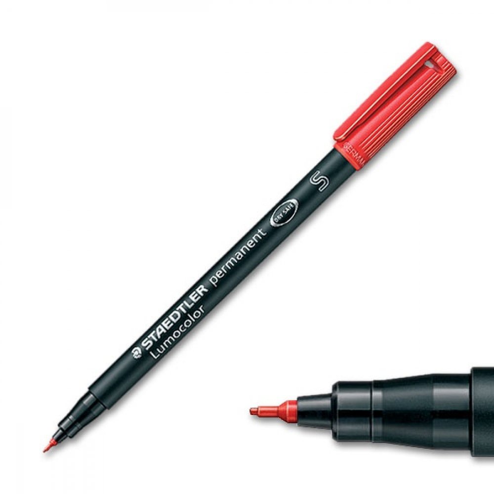 ΜΑΡΚΑΔΟΡΟΣ STAEDTLER 313 S ΑΝΕΞΙΤΗΛΟΣ ΚΟΚΚΙΝΟ