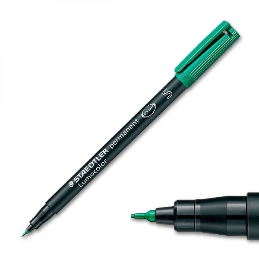 STAEDTLER ΜΑΡΚΑΔΟΡΟΣ LUMOCOLOR S ΑΝΕΞΙΤΗΛΟΣ ΠΡΑΣΙΝΟ STAEDTLER ΜΑΡΚΑΔΟΡΟΣ LUMOCOLOR S ΑΝΕΞΙΤΗΛΟΣ ΠΡΑΣΙΝΟ
