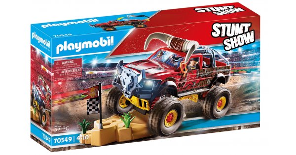 PLAYMOBIL MONSTER TRUCK ΚΟΚΚΙΝΟΣ ΤΑΥΡΟΣ