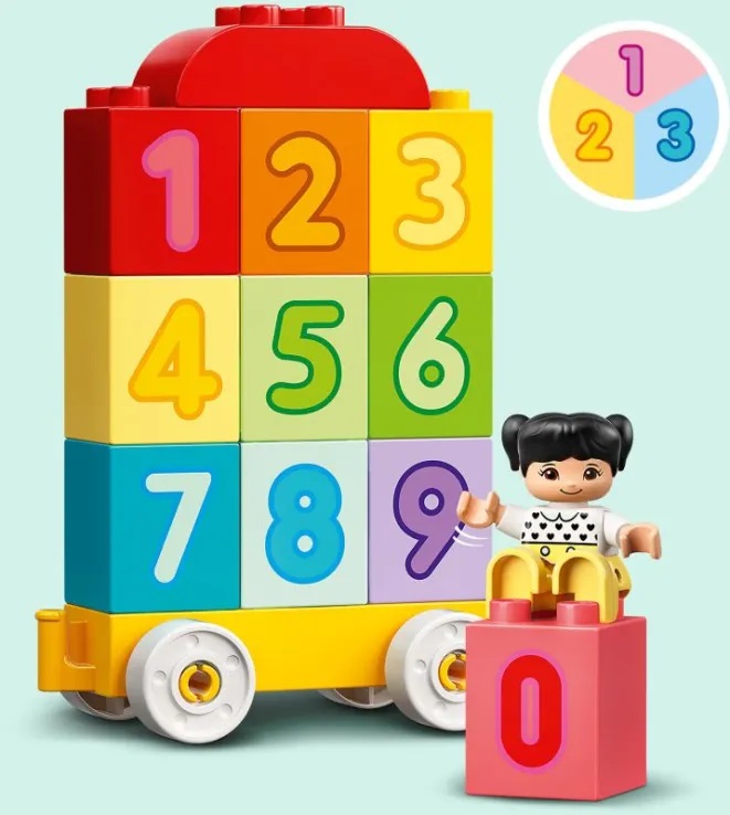 Λαμπάδα LEGO Duplo My First Number Train-Learn To Count