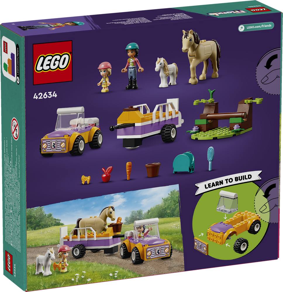LEGO FRIENDS HORSE AND PONY TRAILER LEGO FRIENDS HORSE AND PONY TRAILER