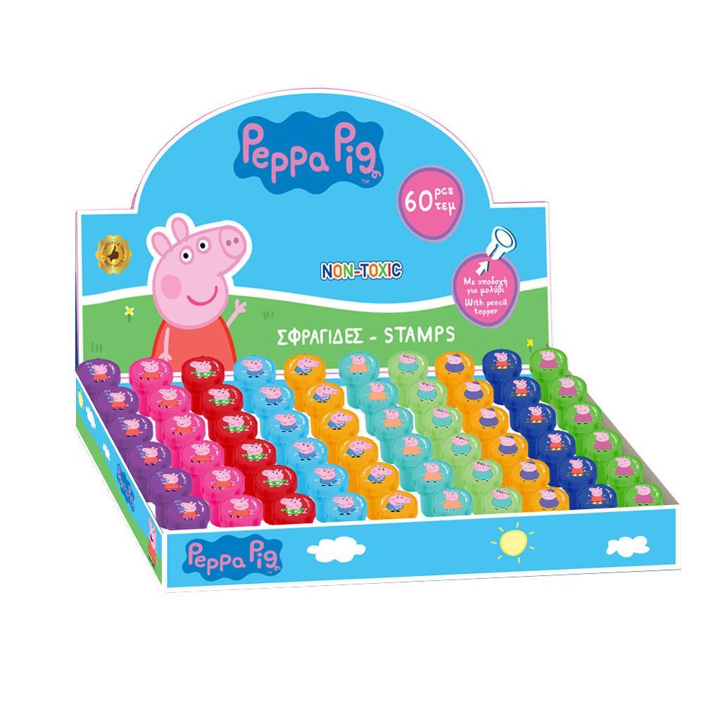 ΣΦΡΑΓΙΔΑ PEPPA PIG 60 ΤΜΧ. 10 ΣΧΕΔΙΑ ΣΦΡΑΓΙΔΑ PEPPA PIG 60 ΤΜΧ. 10 ΣΧΕΔΙΑ