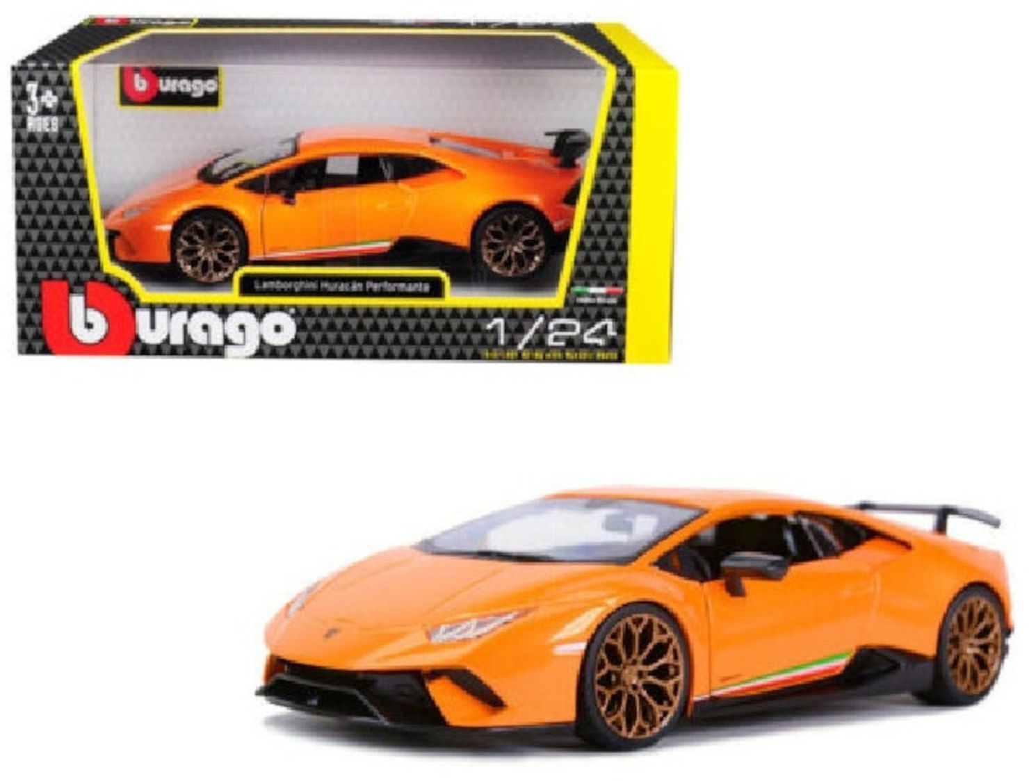 ΜΕΤΑΛΛΙΚΟ ΑΥΤΟΚΙΝΗΤΟ BURAGO 1/24 LAMBORGHINI PLUS HURACAN ΜΕΤΑΛΛΙΚΟ ΑΥΤΟΚΙΝΗΤΟ BURAGO 1/24 LAMBORGHINI PLUS HURACAN