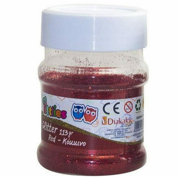 GLITTER ΠΟΥΔΡΑ ΚΟΚΚΙΝΟ GLITTER ΠΟΥΔΡΑ ΚΟΚΚΙΝΟ