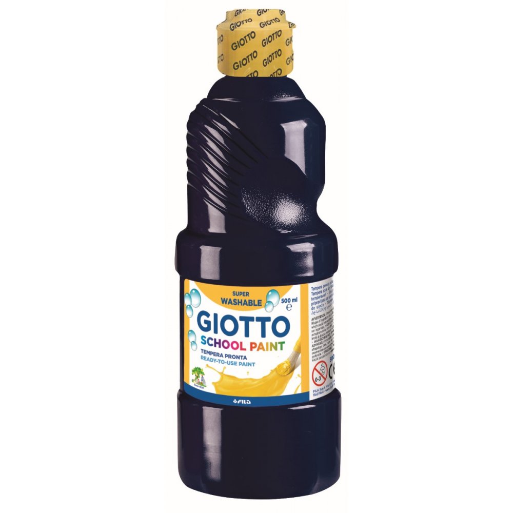 GIOTTO ΣΧΟΛΙΚΗ ΤΕΜΠΕΡΑ ΜΑΥΡΟ 500ML