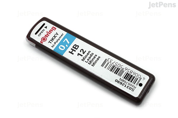 ROTRING MECH.PENCIL LEADS 0.7 ΗΒ