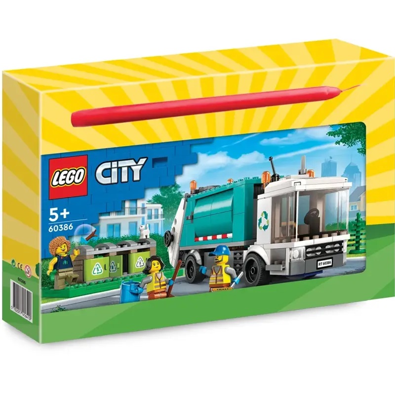 LEGO CITY ΛΑΜΠΑΔΑ RECYCLING TRUCK 60386