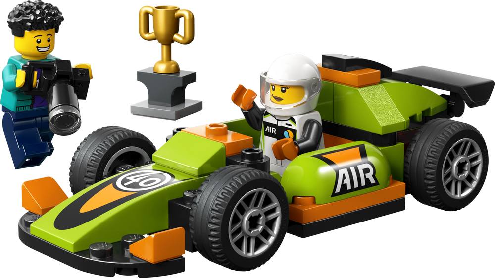 LEGO CITY GREEN RACE CAR