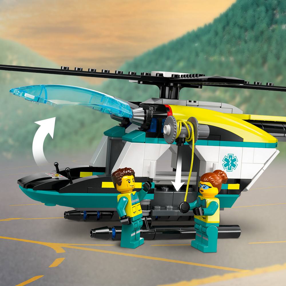 LEGO CITY EMERGENCY RESCUE HELICOPTER