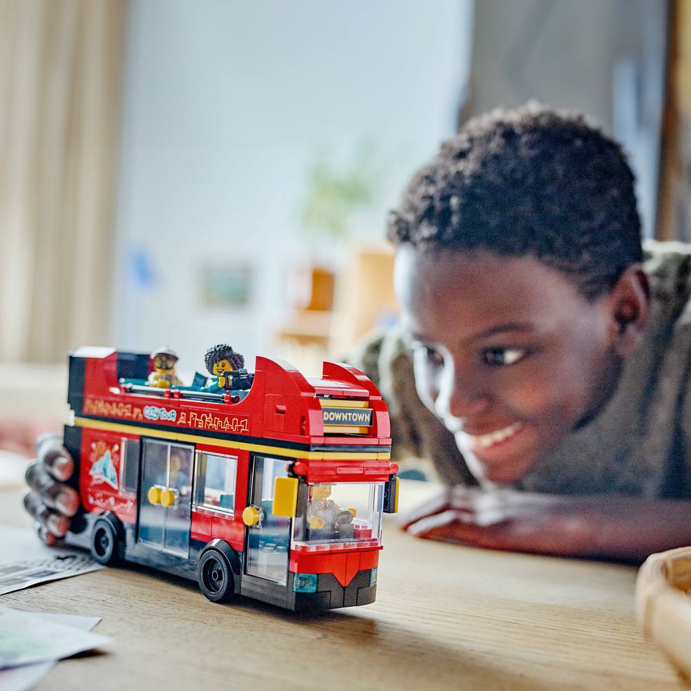 LEGO CITY RED DOUBLE-DECKER SIGHTSEEING BUS