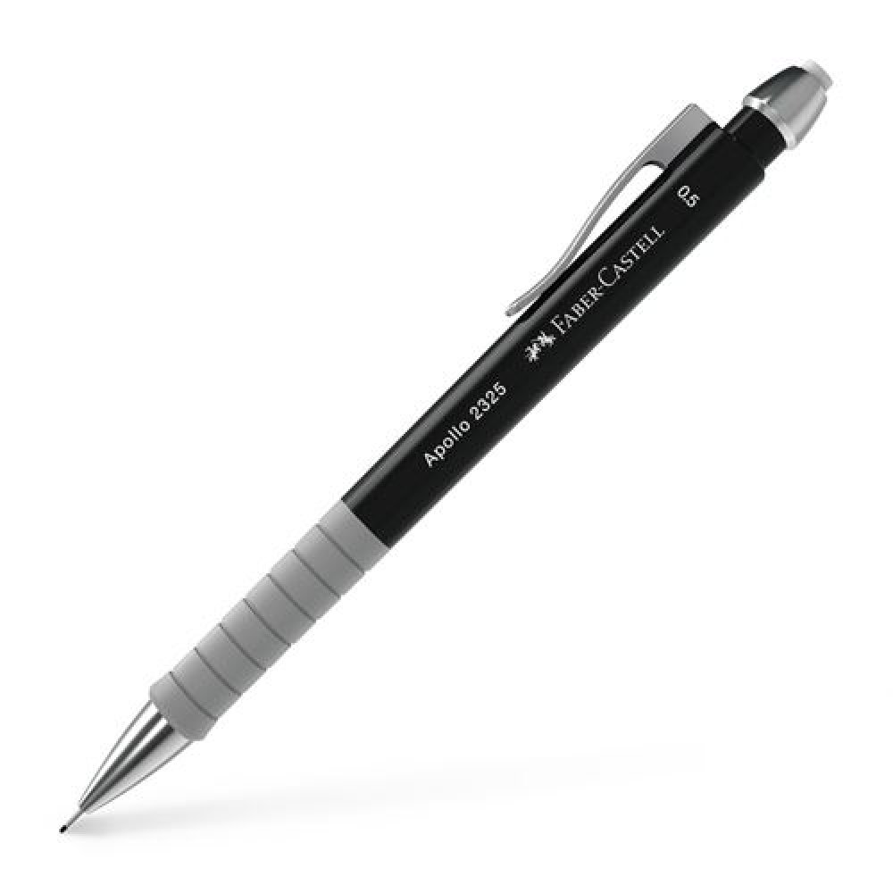 ΜΗΧΑΝΙΚΟ ΜΟΛΥΒΙ FABER-CASTELL APOLLO 0,5 ΜΑΥΡΟ ΜΗΧΑΝΙΚΟ ΜΟΛΥΒΙ FABER-CASTELL APOLLO 0,5 ΜΑΥΡΟ