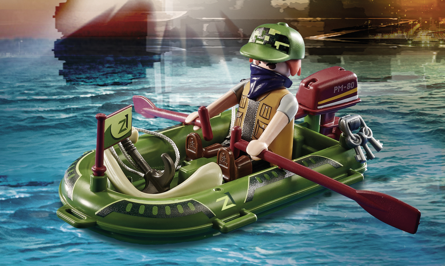 Καταδίωξη λαθρέμπορου από αστυνομικό υδροπλάνο