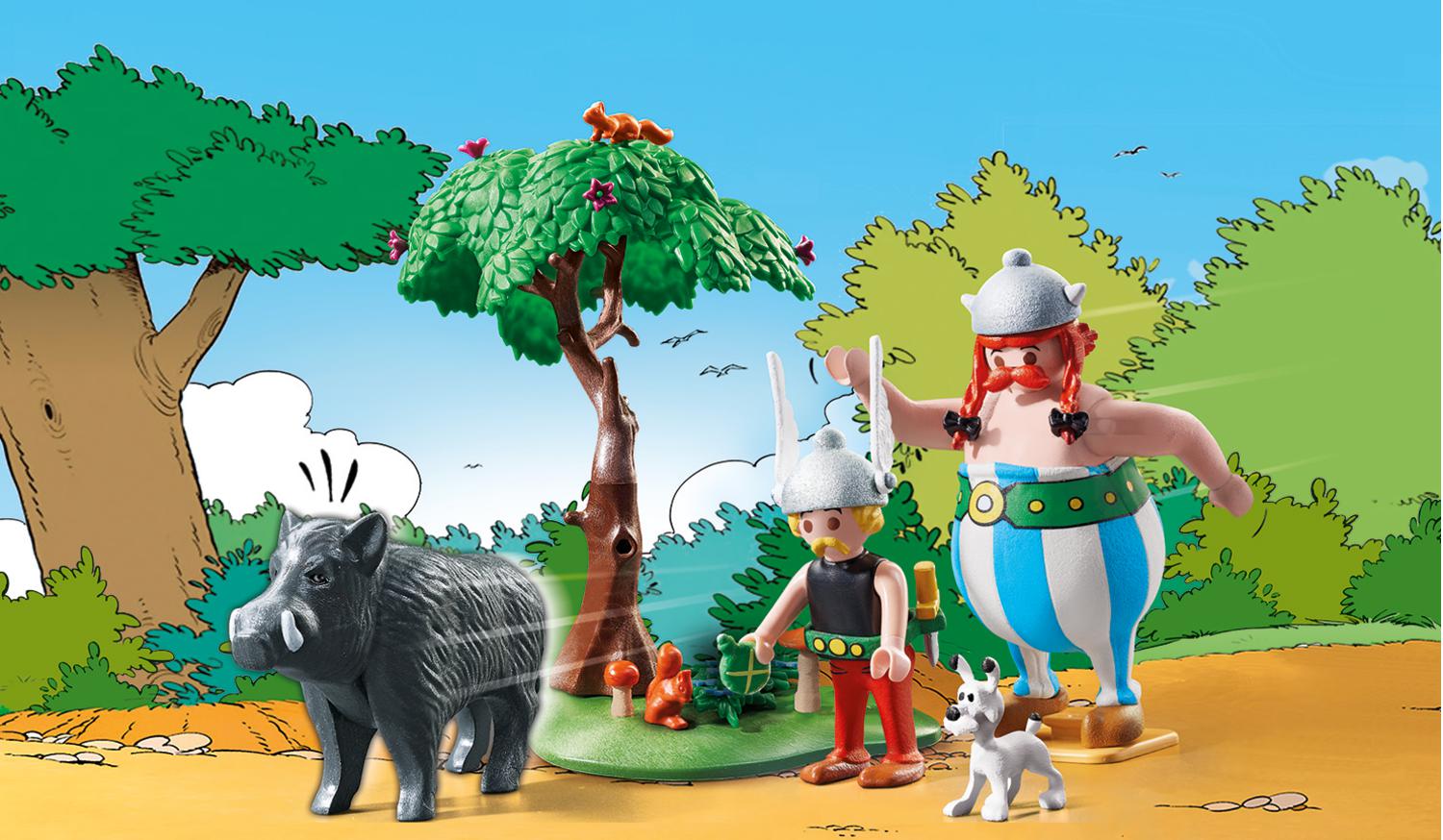Asterix: Κυνήγι αγριογούρουνου