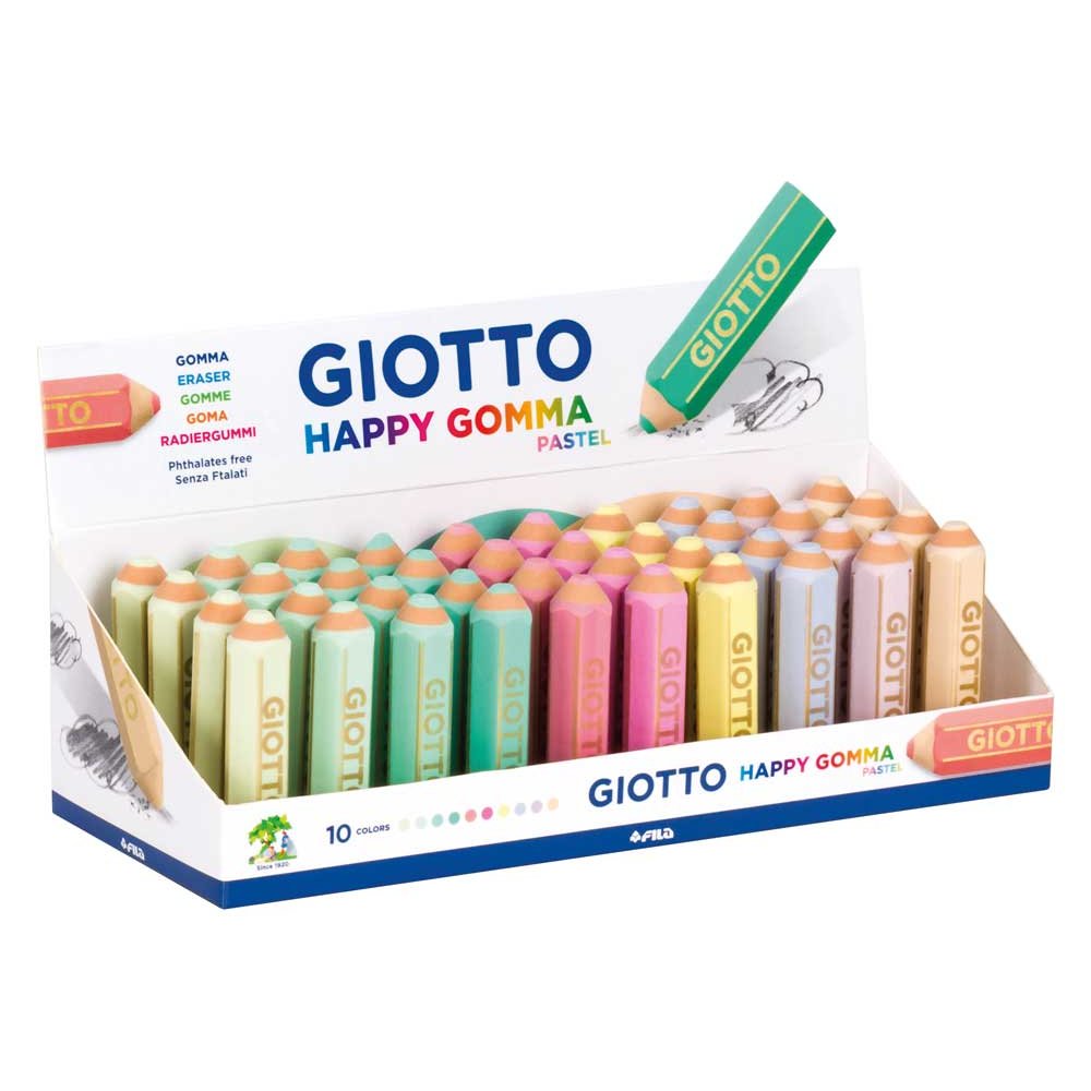 GIOTTO HAPPY ΓΟΜΕΣ PASTEL