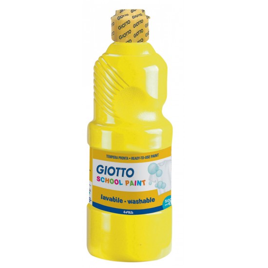 GIOTTO ΣΧΟΛΙΚΗ ΤΕΜΠΕΡΑ ΚΙΤΡΙΝΟ 500ML