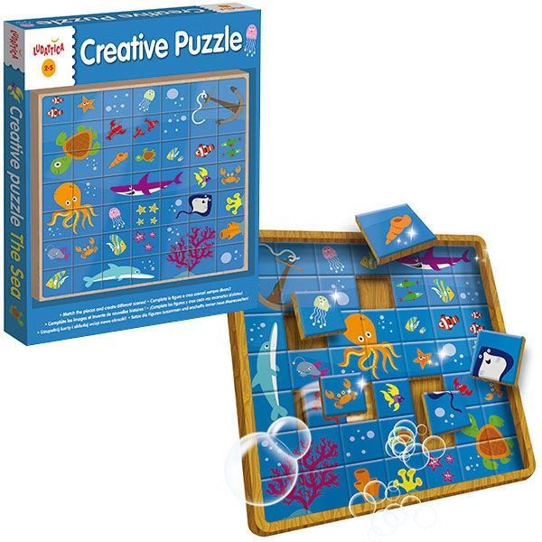 LUDATTICA CREATIVE PUZZLE - ΘΑΛΑΣΣΑ LUDATTICA CREATIVE PUZZLE - ΘΑΛΑΣΣΑ