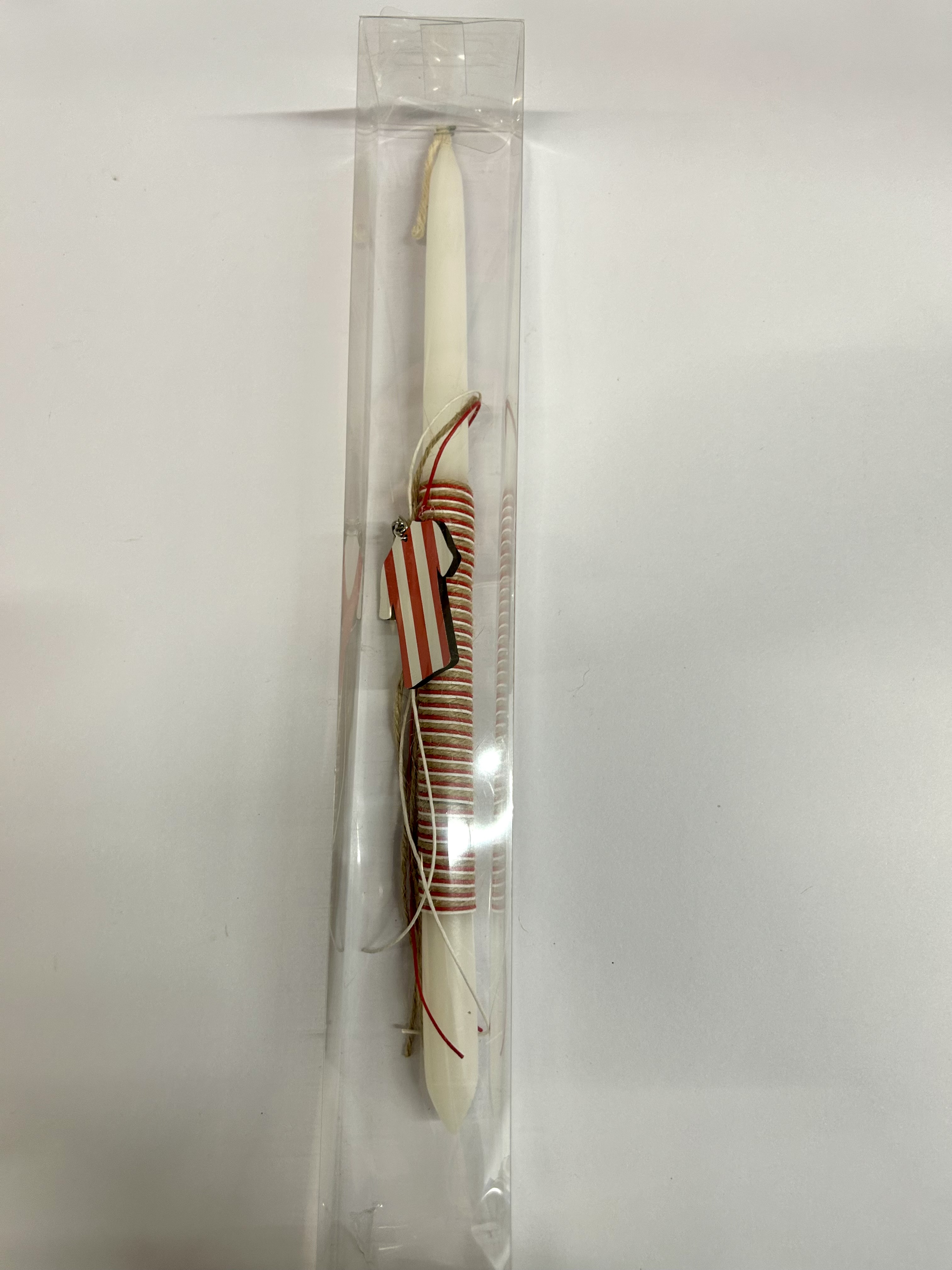 ΛΑΜΠΑΔΑ ΛΕΥΚΗ ΜΕ ΚΟΚΚΙΝΗ ΡΙΓΕ ΜΠΛΟΥΖΑ ΜΠΡΕΛΟΚ