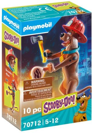 PLAYMOBIL SCOOBY DOO ΣΥΛΛΕΚΤΙΚΗ ΦΙΓΟΥΡΑ SCOOBY ΠΥΡΟΣΒΕΣΤΗΣ