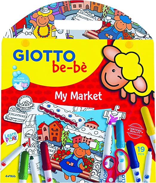 ΣΕΤ ΖΩΓΡΑΦΙΚΗΣ GIOTTO BE-BE MY MARKET