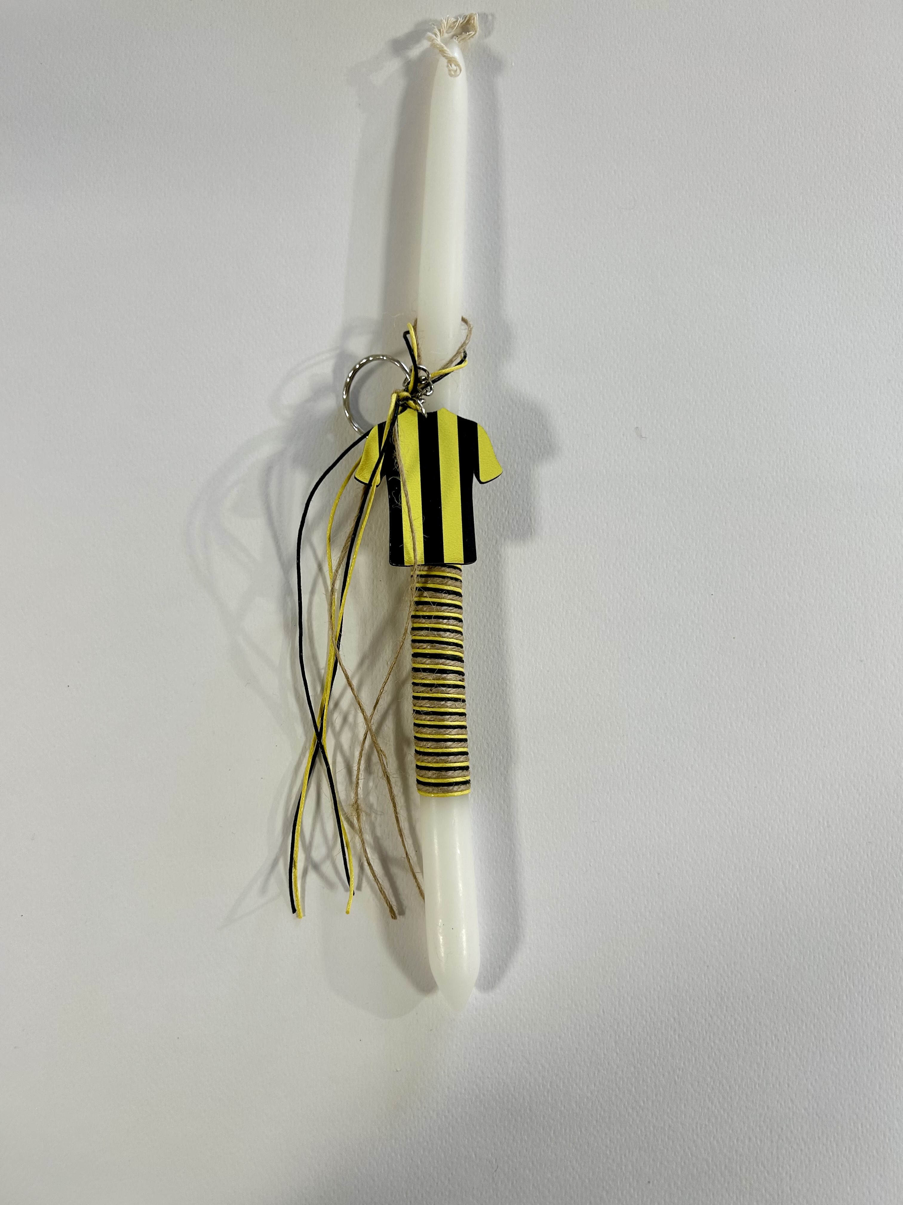 ΛΑΜΠΑΔΑ ΡΙΓΕ ΜΑΥΡΟ ΜΕ ΚΙΤΡΙΝΟ ΚΑΙ ΔΩΡΟ ΜΠΡΕΛΟΚ ΜΠΛΟΥΖΑΚΙ