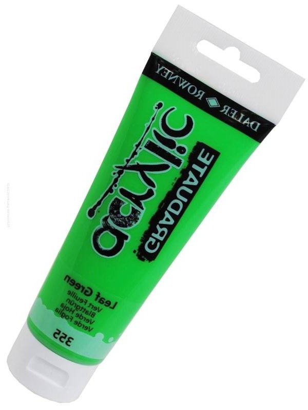 ΧΡΩΜΑ GRADUATE ACRYLIC 120ml LEAF GREEN