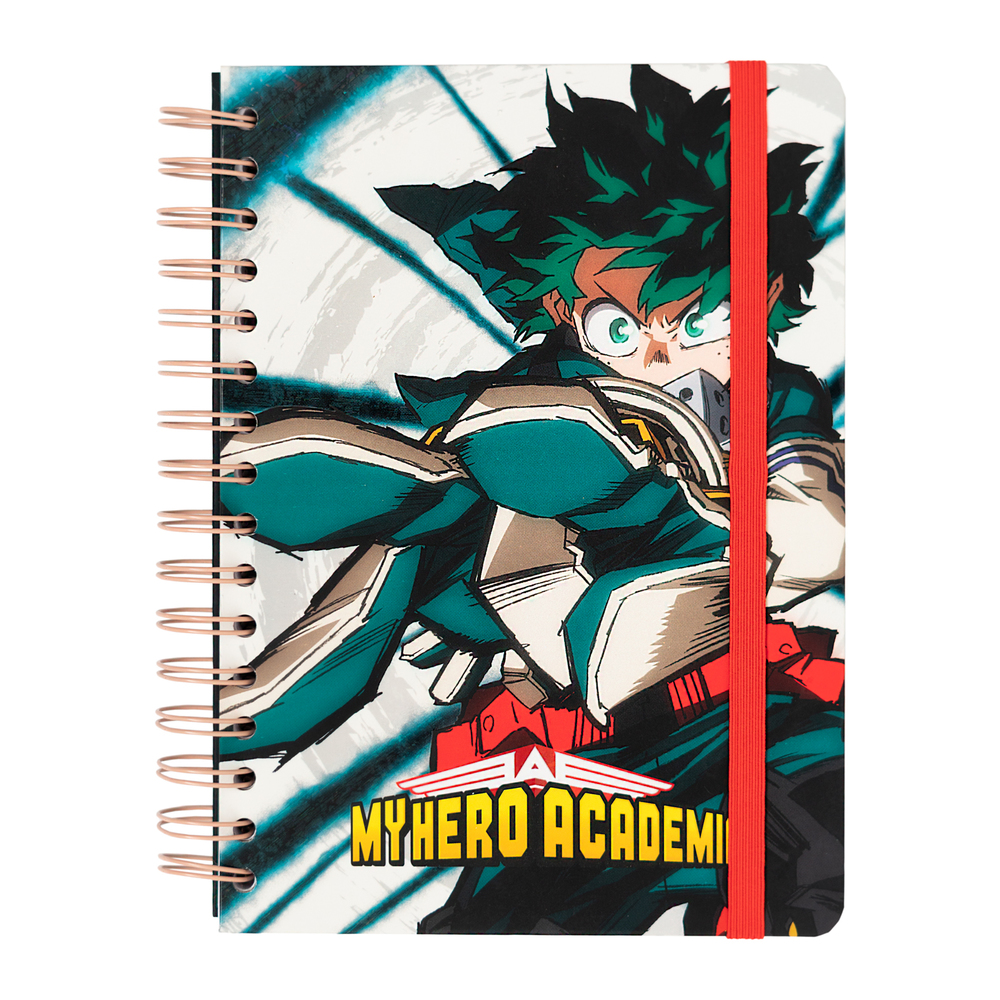 ΣΗΜΕΙΩΜΑΤΑΡΙΟ ΣΠΙΡΑΛ 14Χ21 MY HERO ACADEMIA