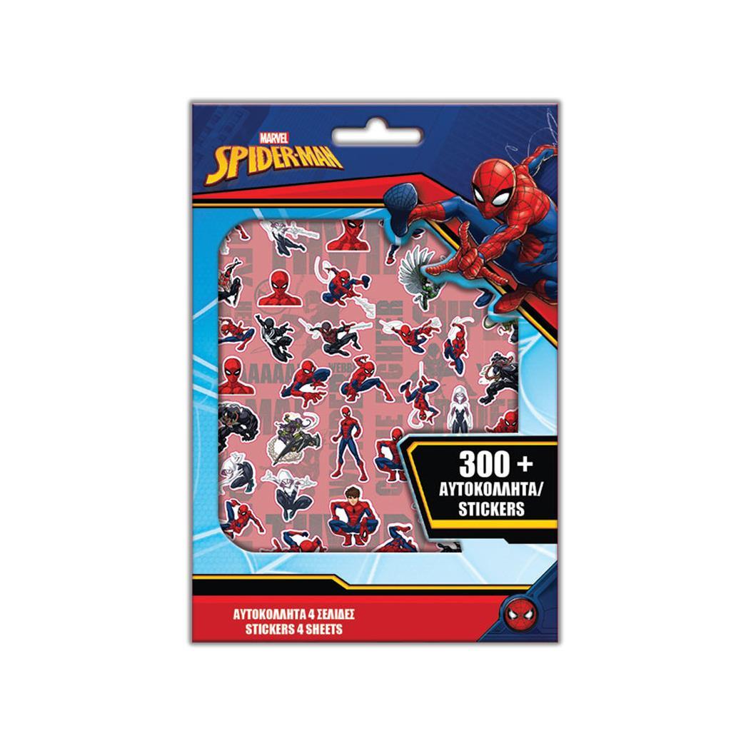 ΑΥΤΟΚΟΛΛΗΤΑ SPIDERMAN ΜΠΛΟΚ 300 ΤΜΧ.