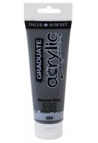 ΧΡΩΜΑ GRADUATE ACRYLIC 120ml NEUTRAL GREY