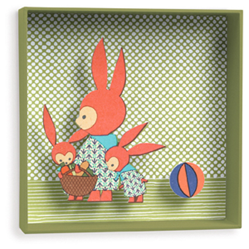 DJECO ΚΑΔΡΑΚΙ ΤΟΙΧΟΥ ‘ΛΑΓΟΥΔΑΚΙΑ’