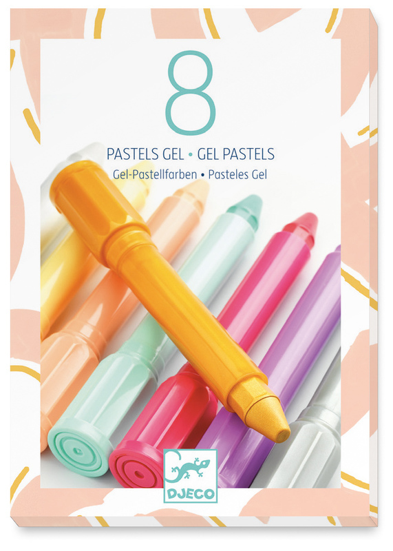 DJECO GEL PASTELS ΣΕ 8 ΧΡΩΜΑΤΑ